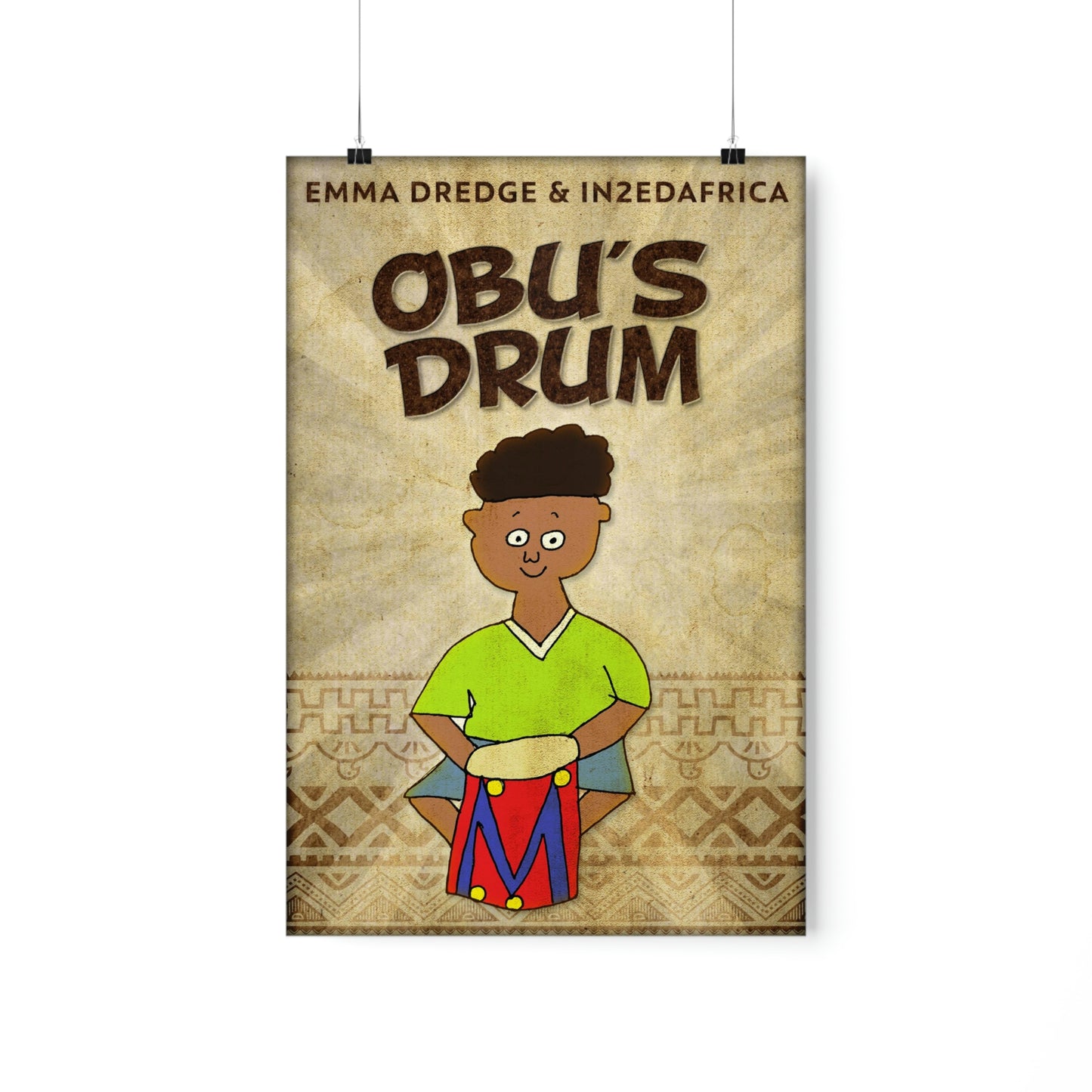 Obu's Drum - Matte Poster