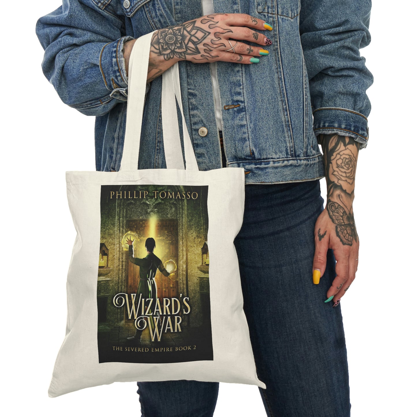 Wizard's War - Natural Tote Bag