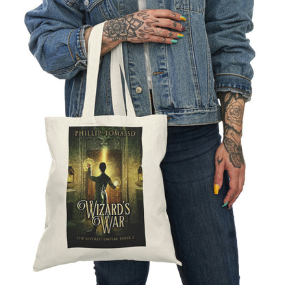 Wizard's War - Natural Tote Bag