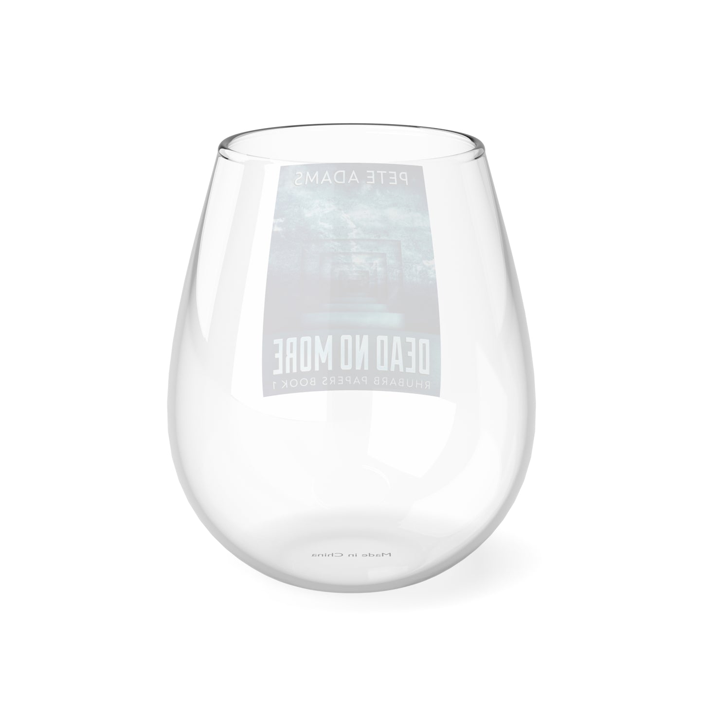 Dead No More - Stemless Wine Glass, 11.75oz