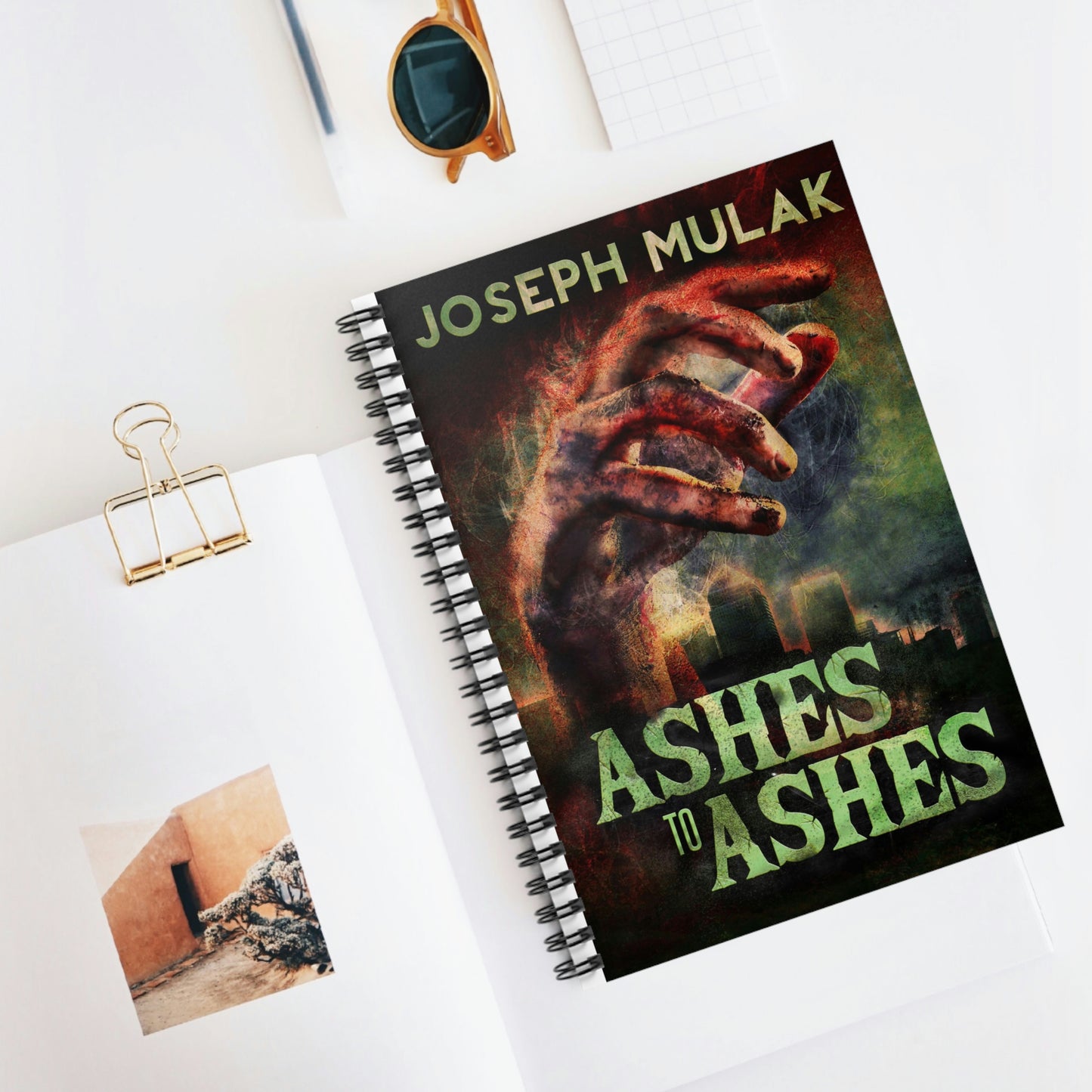 Ashes to Ashes - Spiral Notebook