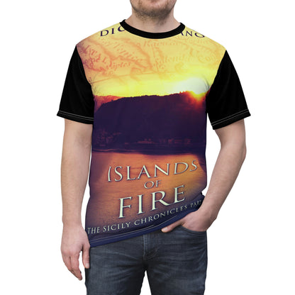 Islands Of Fire - Unisex All-Over Print Cut & Sew T-Shirt