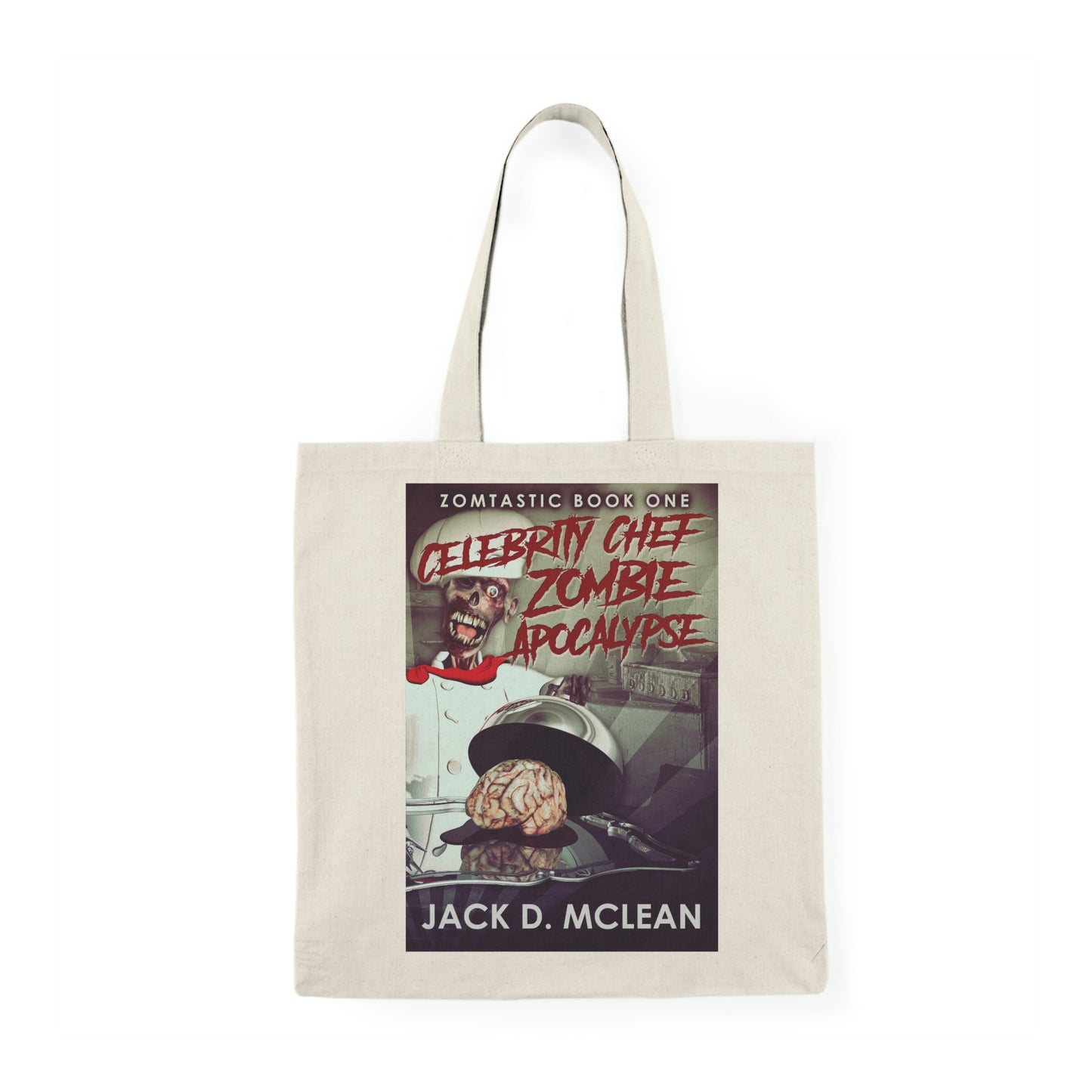 Celebrity Chef Zombie Apocalypse - Natural Tote Bag