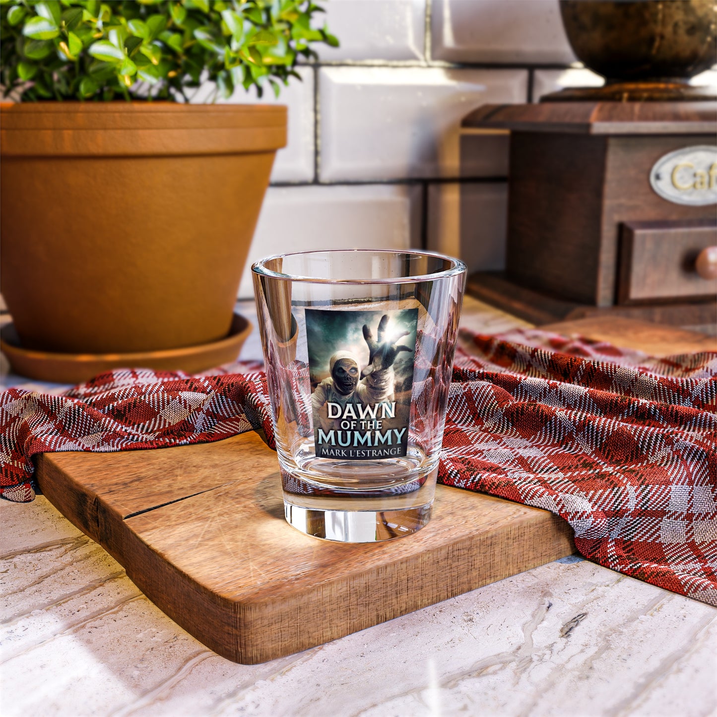 Dawn Of The Mummy - Shot Glass, 1.5oz