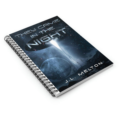 They Came In The Night - Spiral Notebook