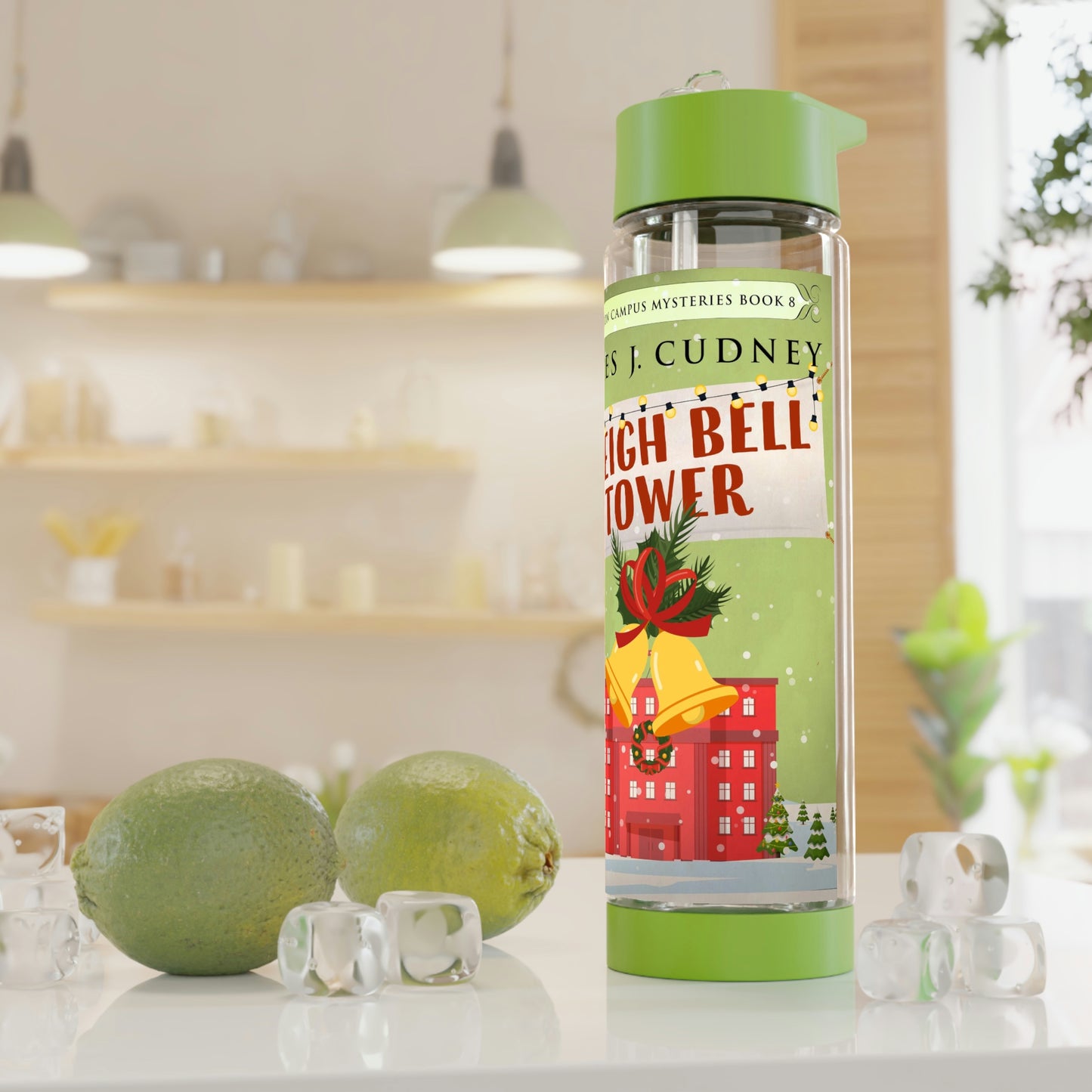 Sleigh Bell Tower - Infuser Water Bottle