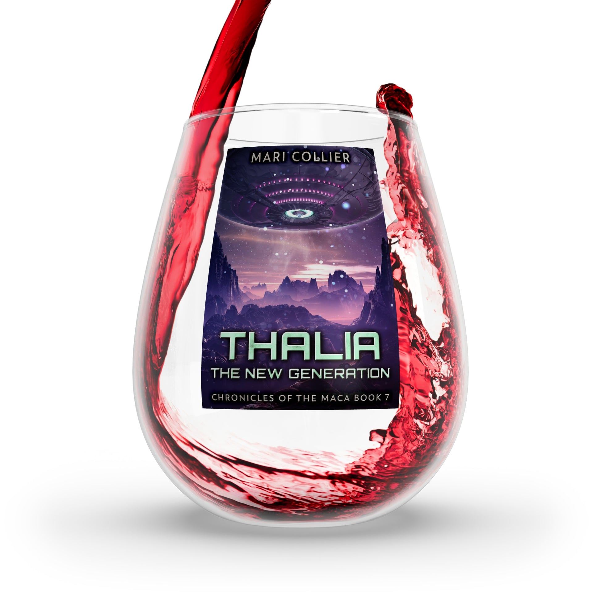 Thalia Spiral Stem Wine Glasses Set