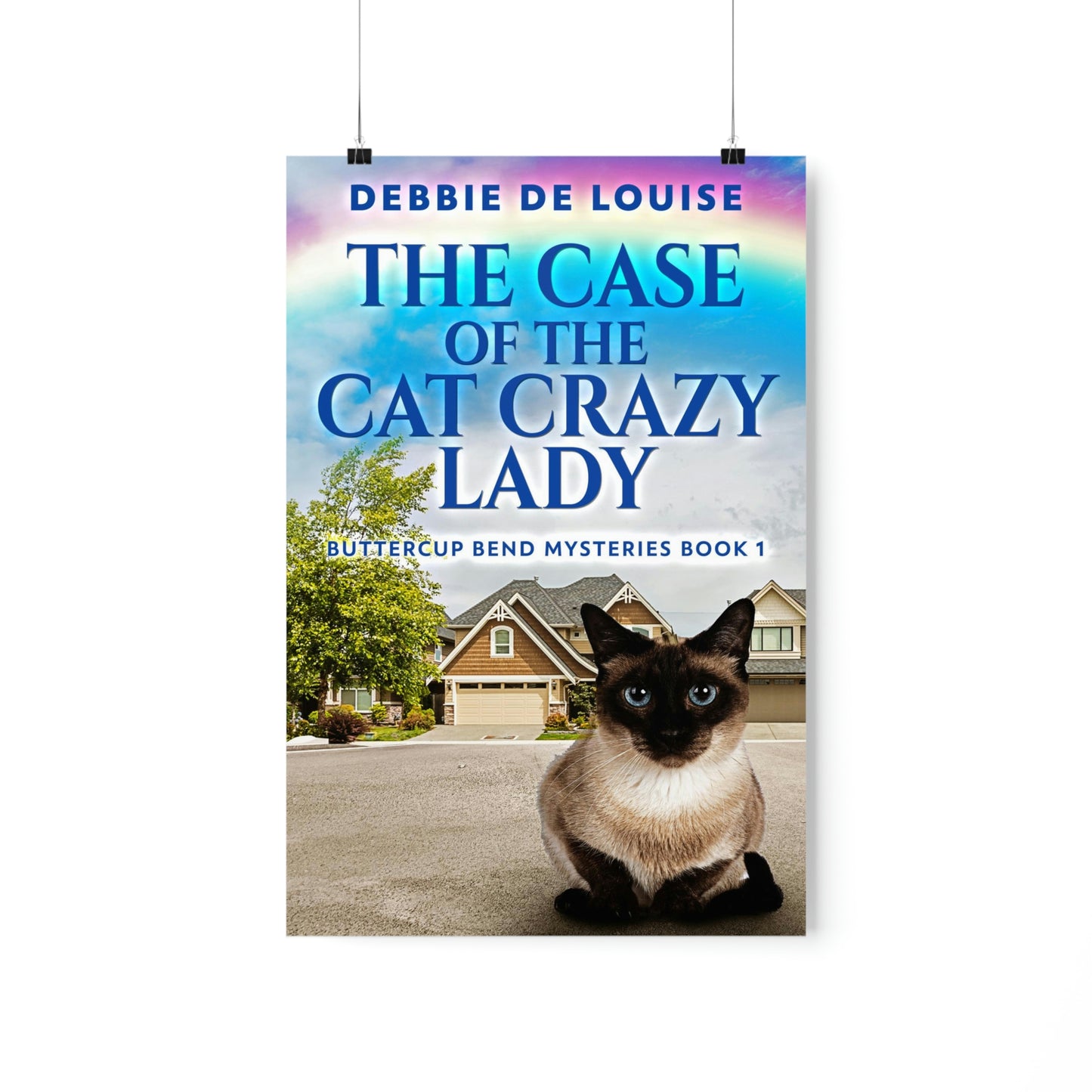 The Case Of The Cat Crazy Lady - Matte Poster