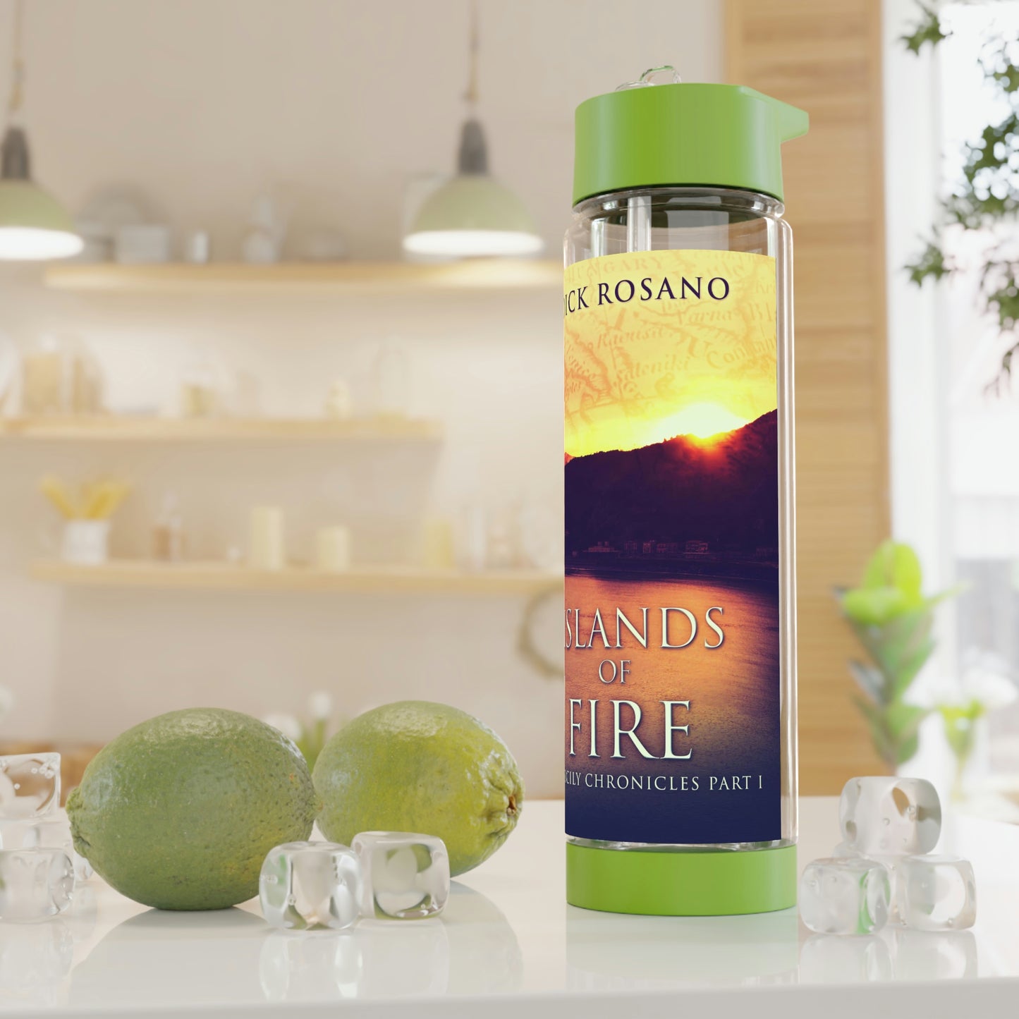 Islands Of Fire - Infuser Water Bottle