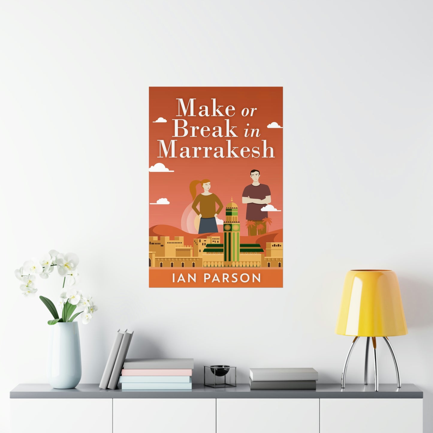 Make Or Break In Marrakesh - Matte Poster