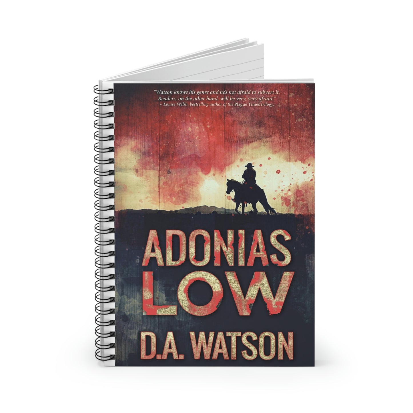 Adonias Low - Spiral Notebook