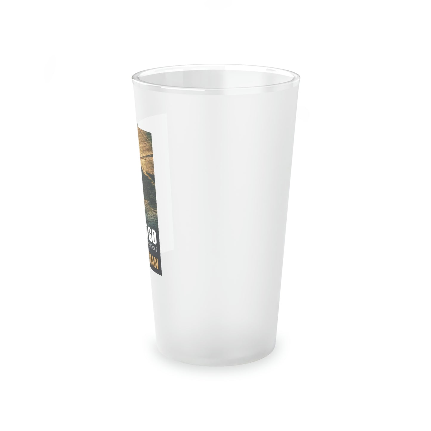 Miles To Go - Frosted Pint Glass