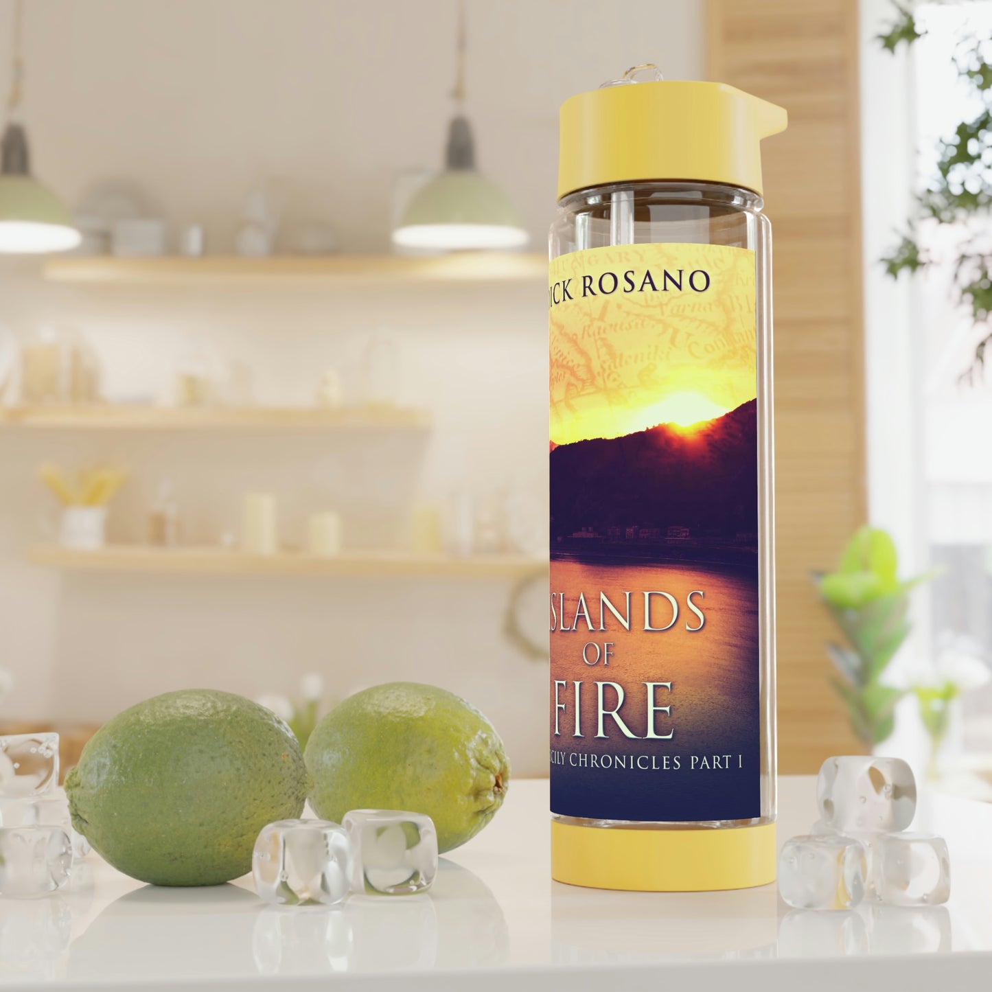 Islands Of Fire - Infuser Water Bottle