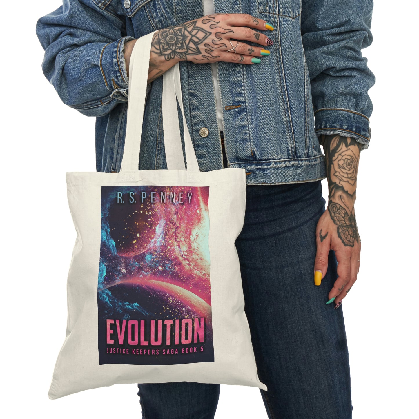 Evolution - Natural Tote Bag