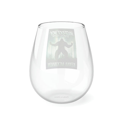 Bigfoot Boy - Stemless Wine Glass, 11.75oz