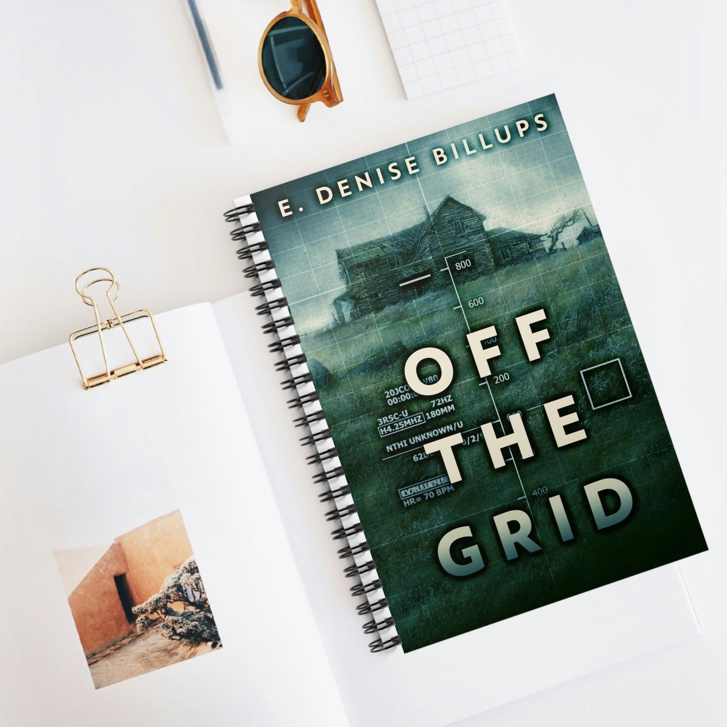 Off The Grid - Spiral Notebook