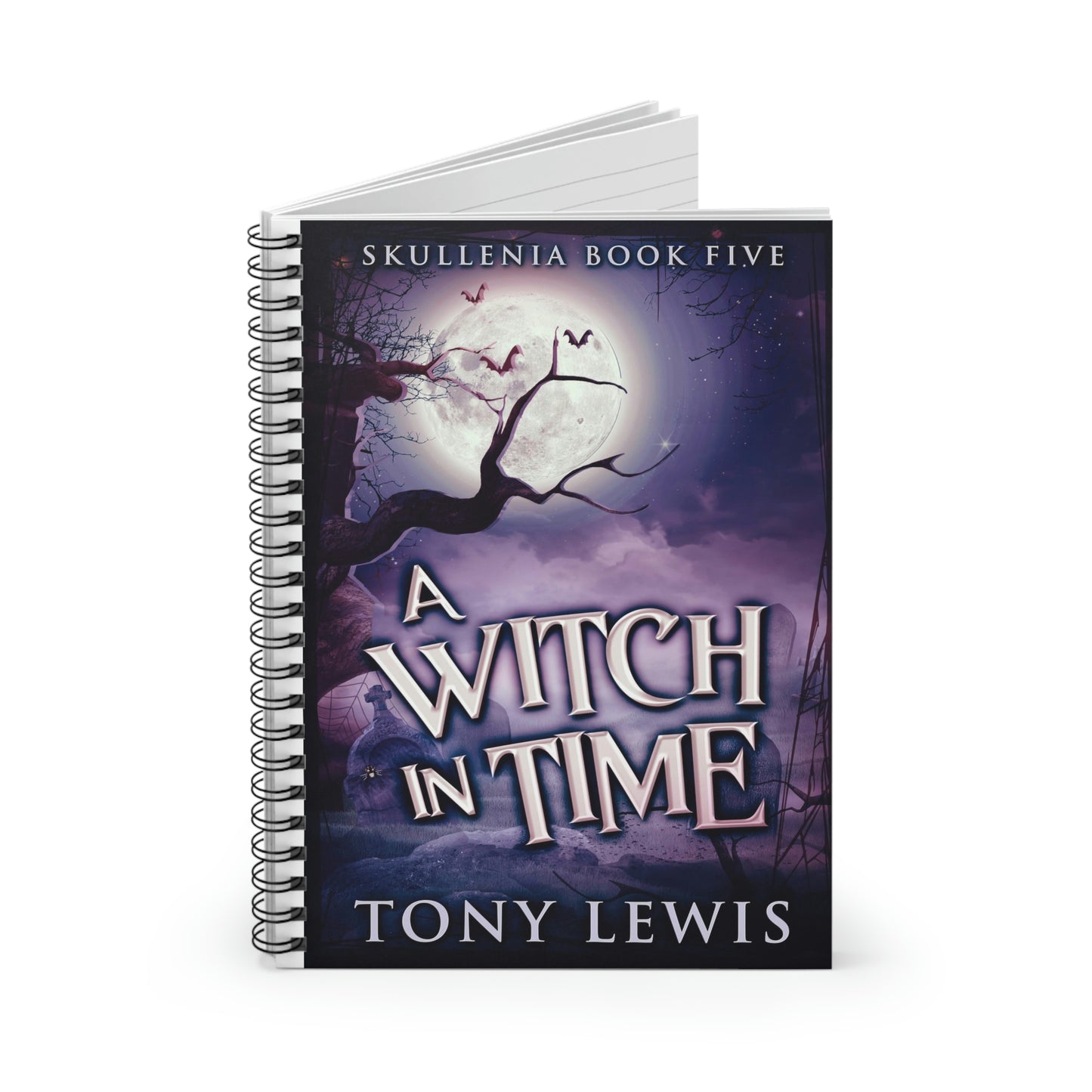 A Witch in Time - Spiral Notebook