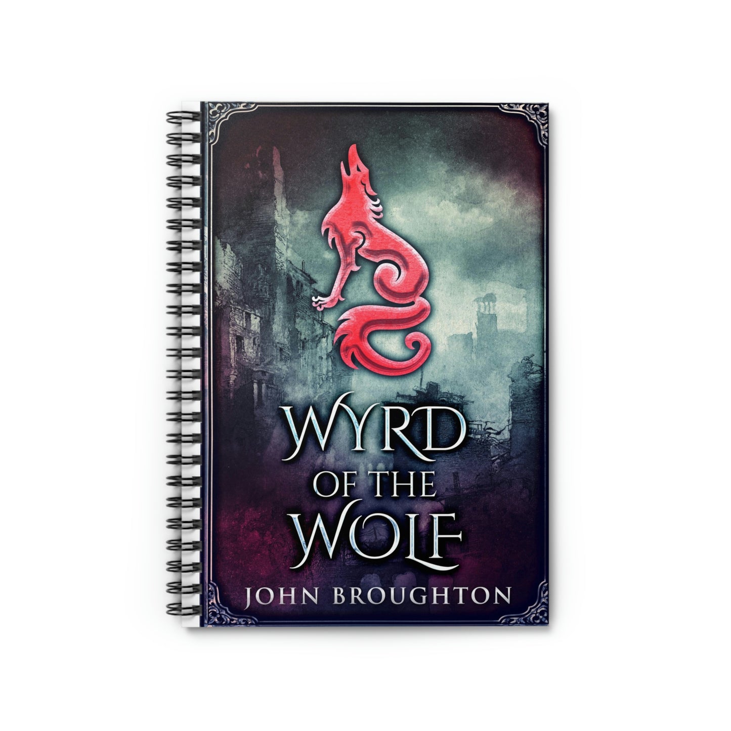 Wyrd Of The Wolf - Spiral Notebook