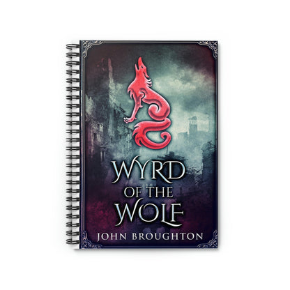 Wyrd Of The Wolf - Spiral Notebook