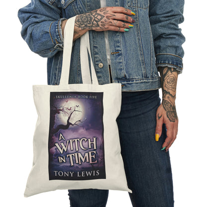 A Witch in Time - Natural Tote Bag