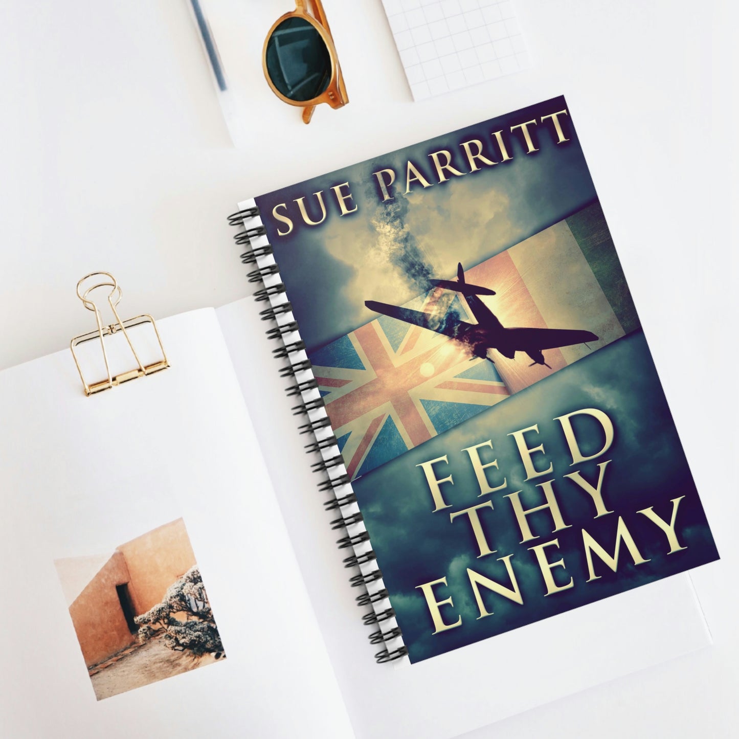 Feed Thy Enemy - Spiral Notebook