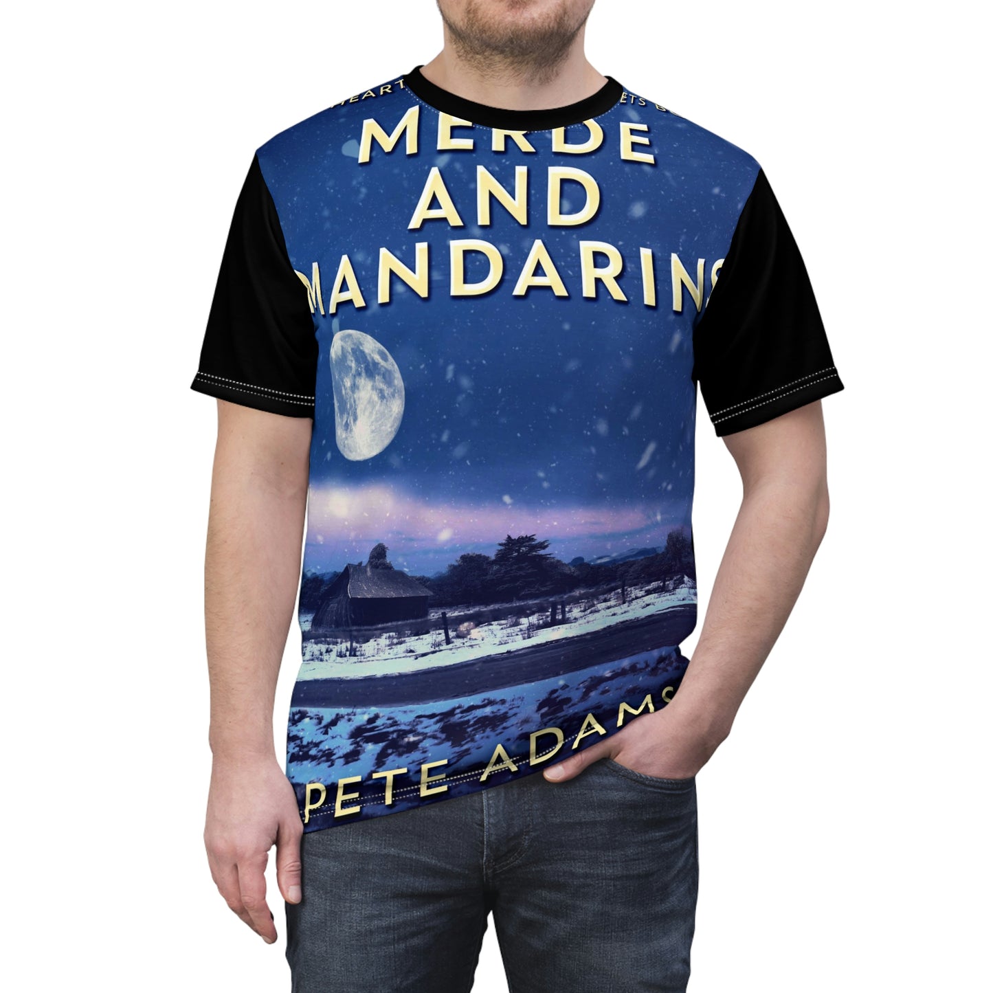 Merde And Mandarins - Unisex All-Over Print Cut & Sew T-Shirt