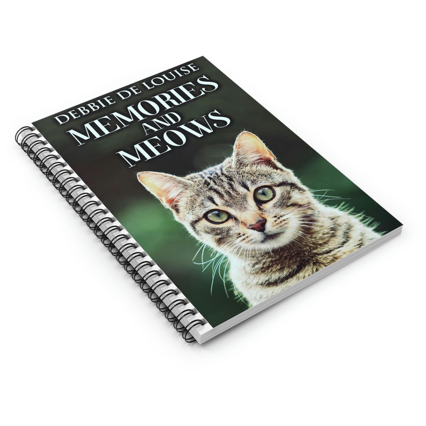 Memories And Meows - Spiral Notebook