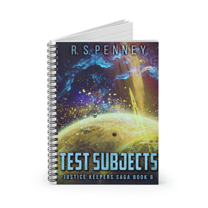 Test Subjects - Spiral Notebook