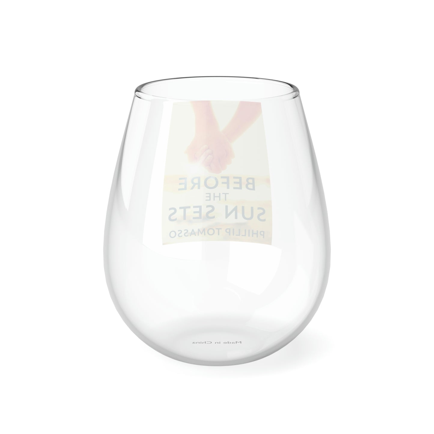 Before The Sun Sets - Stemless Wine Glass, 11.75oz