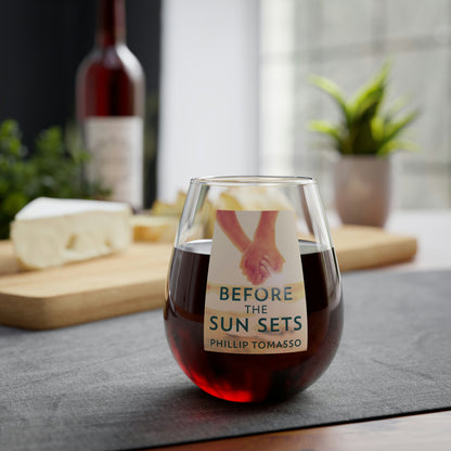 Before The Sun Sets - Stemless Wine Glass, 11.75oz