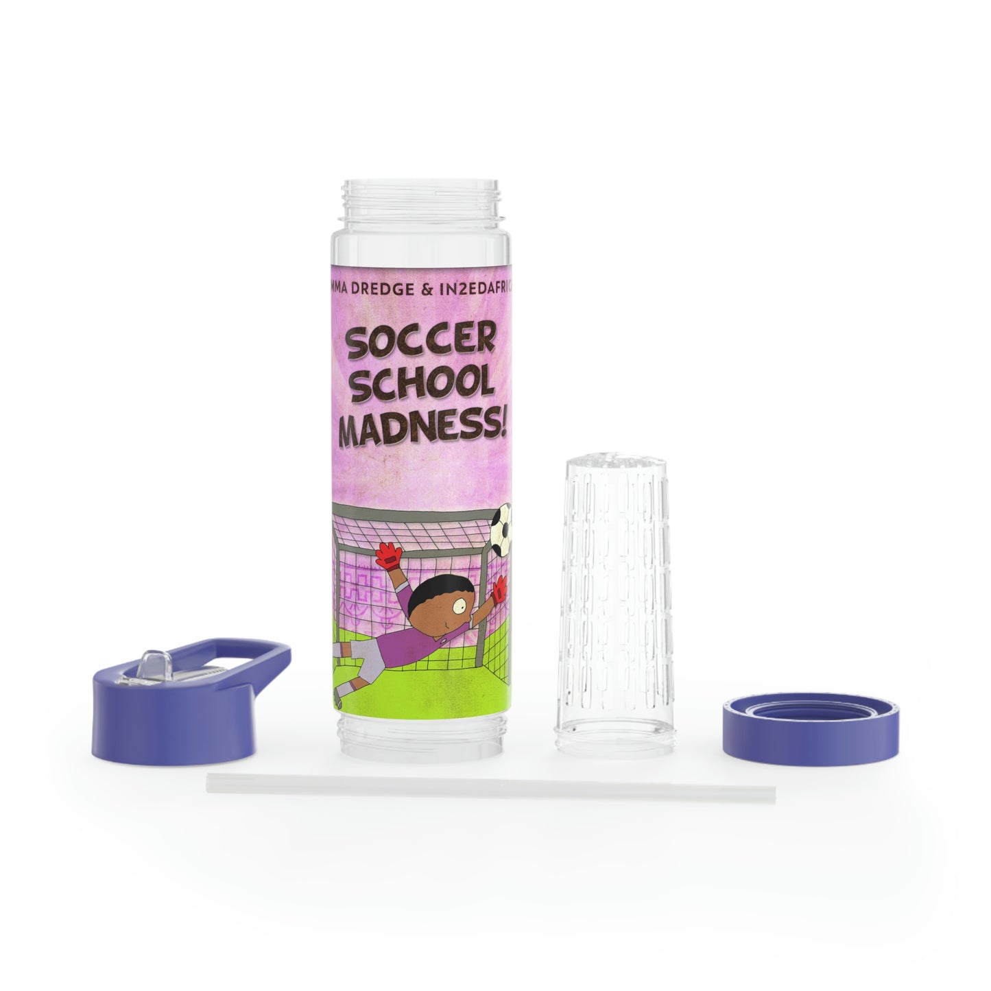 Soccer School Madness! - Infuser Water Bottle