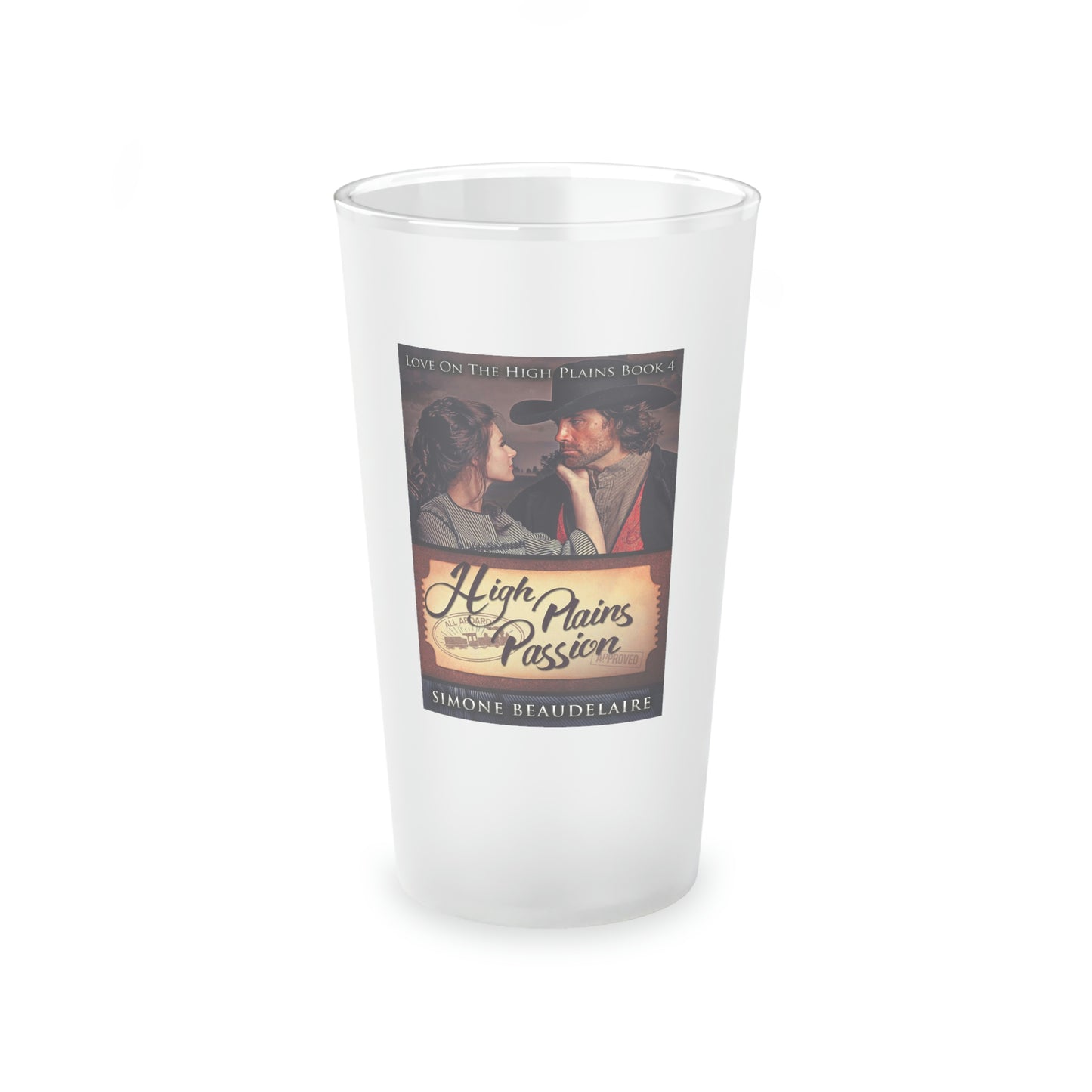 High Plains Passion - Frosted Pint Glass