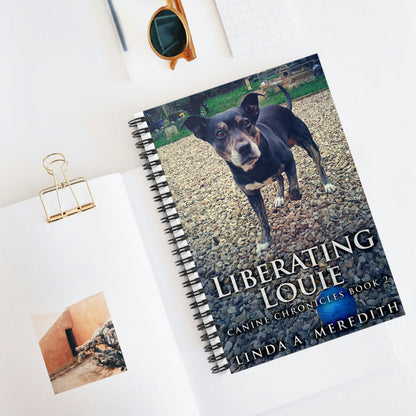 Liberating Louie - Spiral Notebook