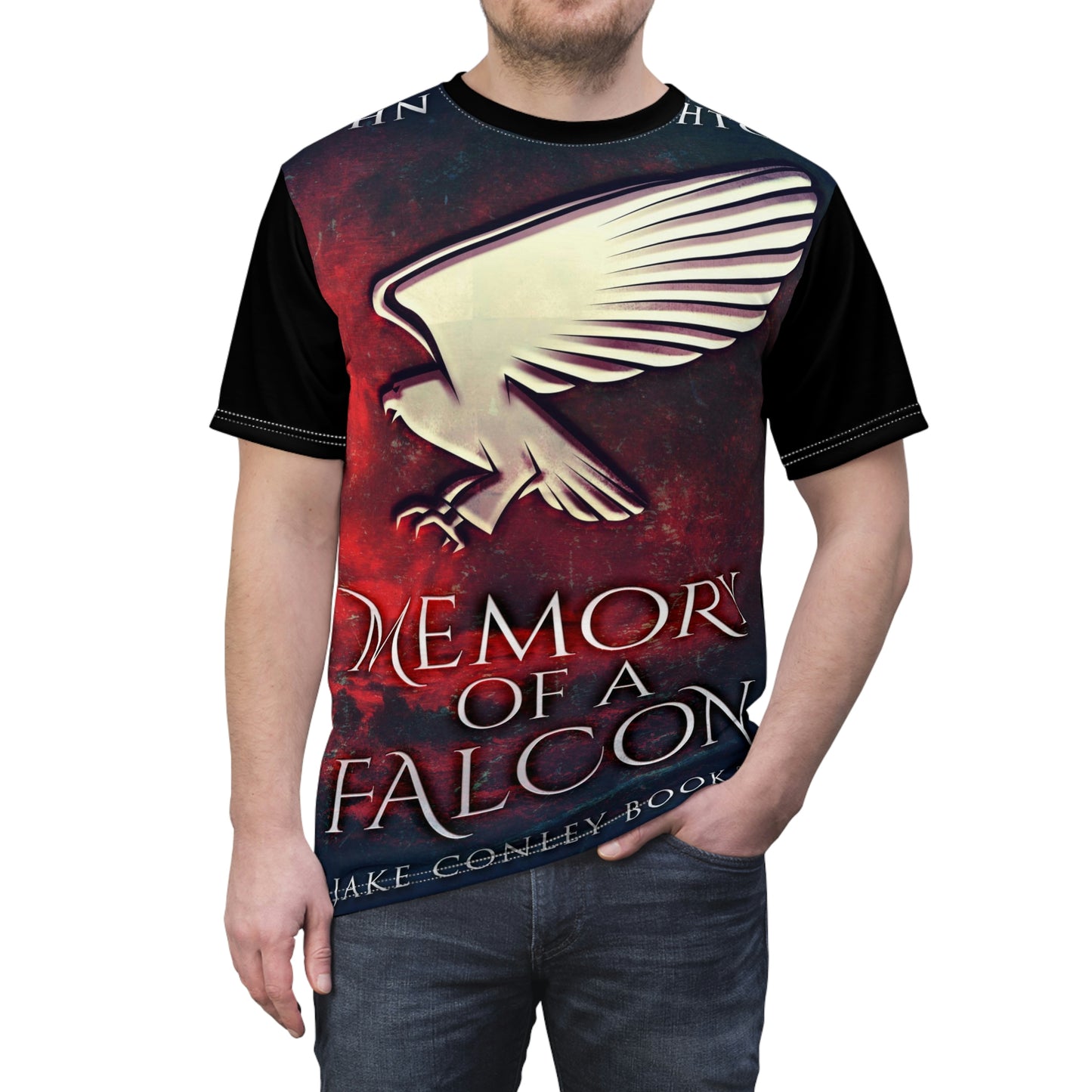 Memory Of A Falcon - Unisex All-Over Print Cut & Sew T-Shirt