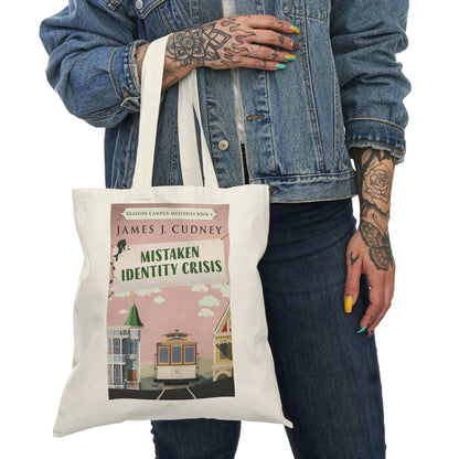 Mistaken Identity Crisis - Natural Tote Bag