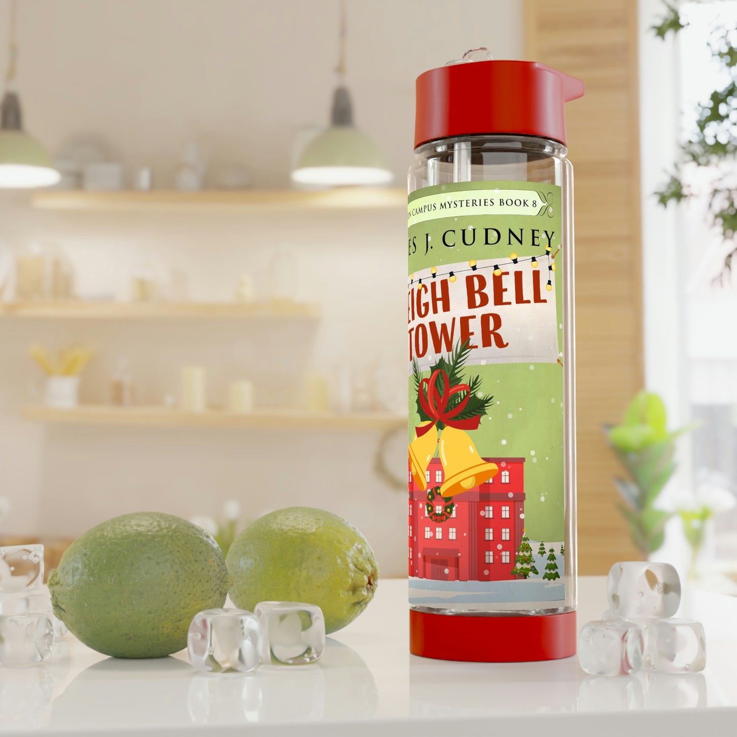 Sleigh Bell Tower - Infuser Water Bottle