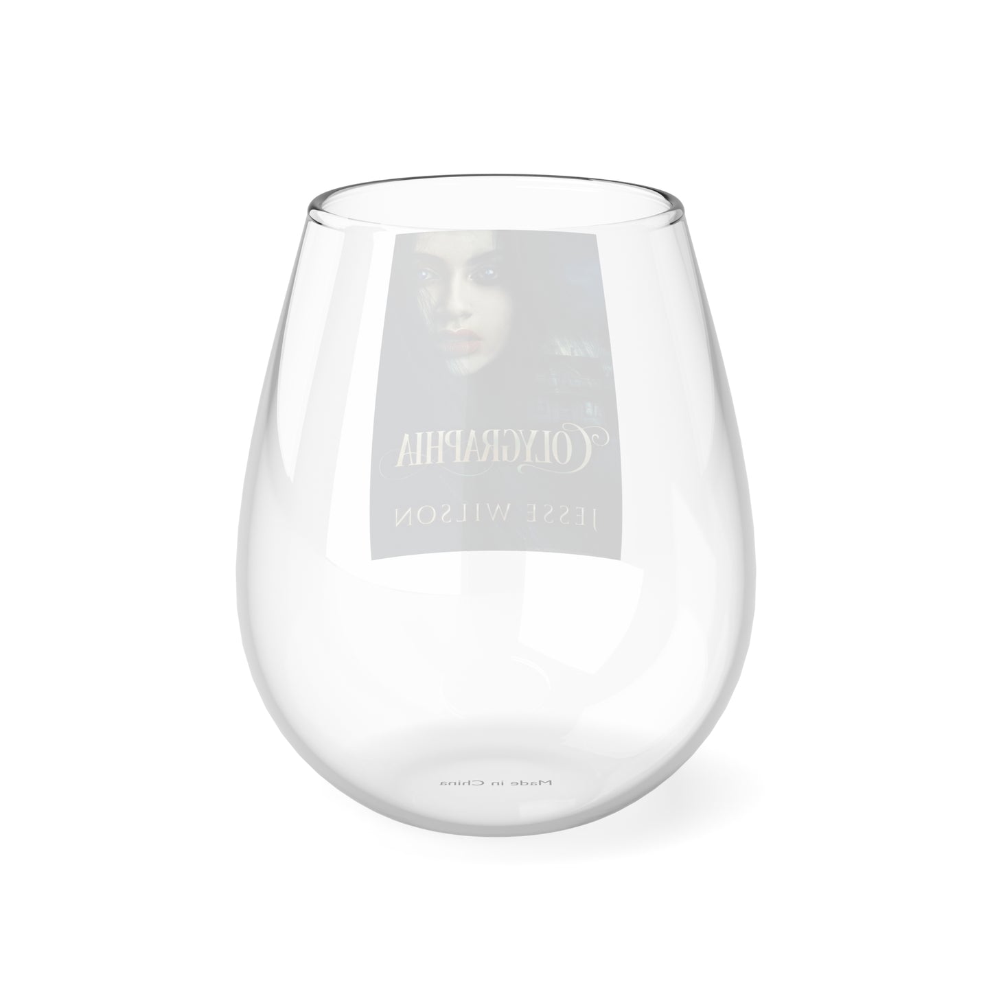 Colygraphia - Stemless Wine Glass, 11.75oz