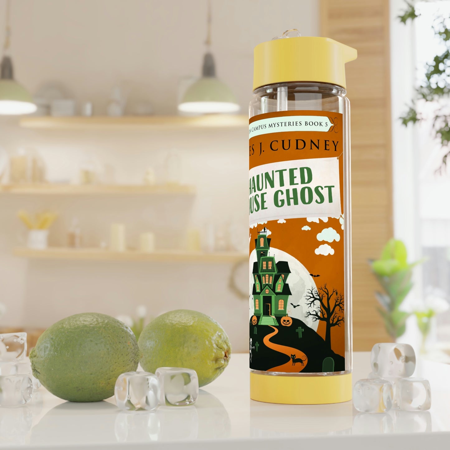 Haunted House Ghost - Infuser Water Bottle