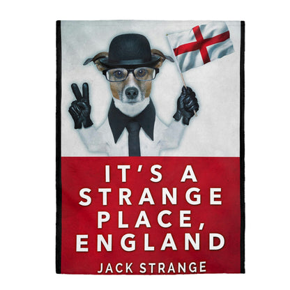 It's A Strange Place, England - Velveteen Plush Blanket