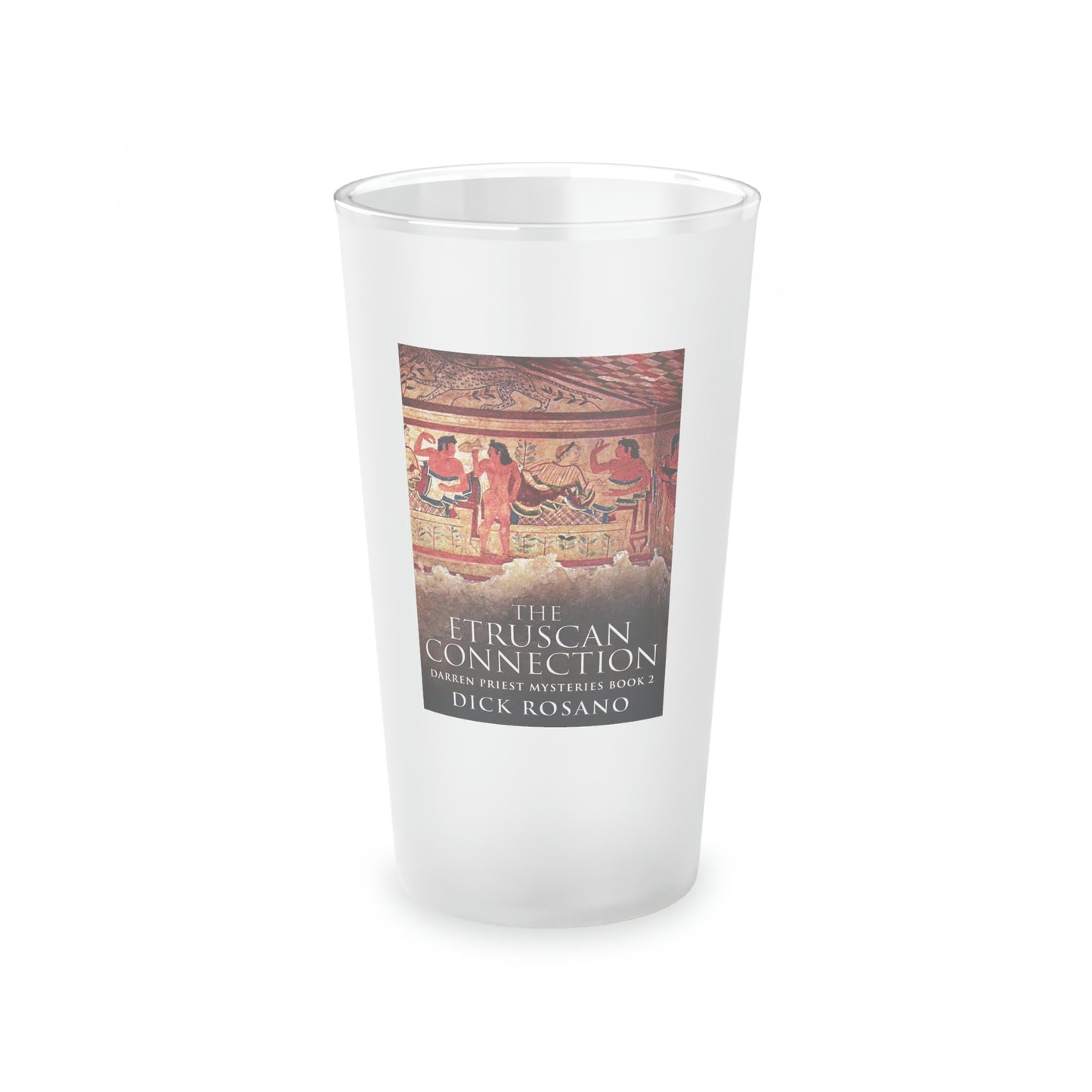 The Etruscan Connection - Frosted Pint Glass