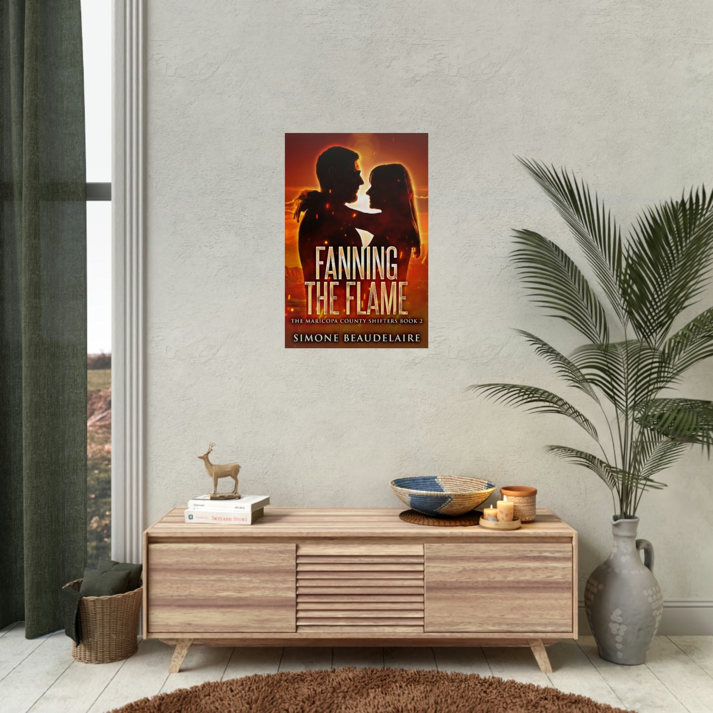 Fanning The Flame - Rolled Poster