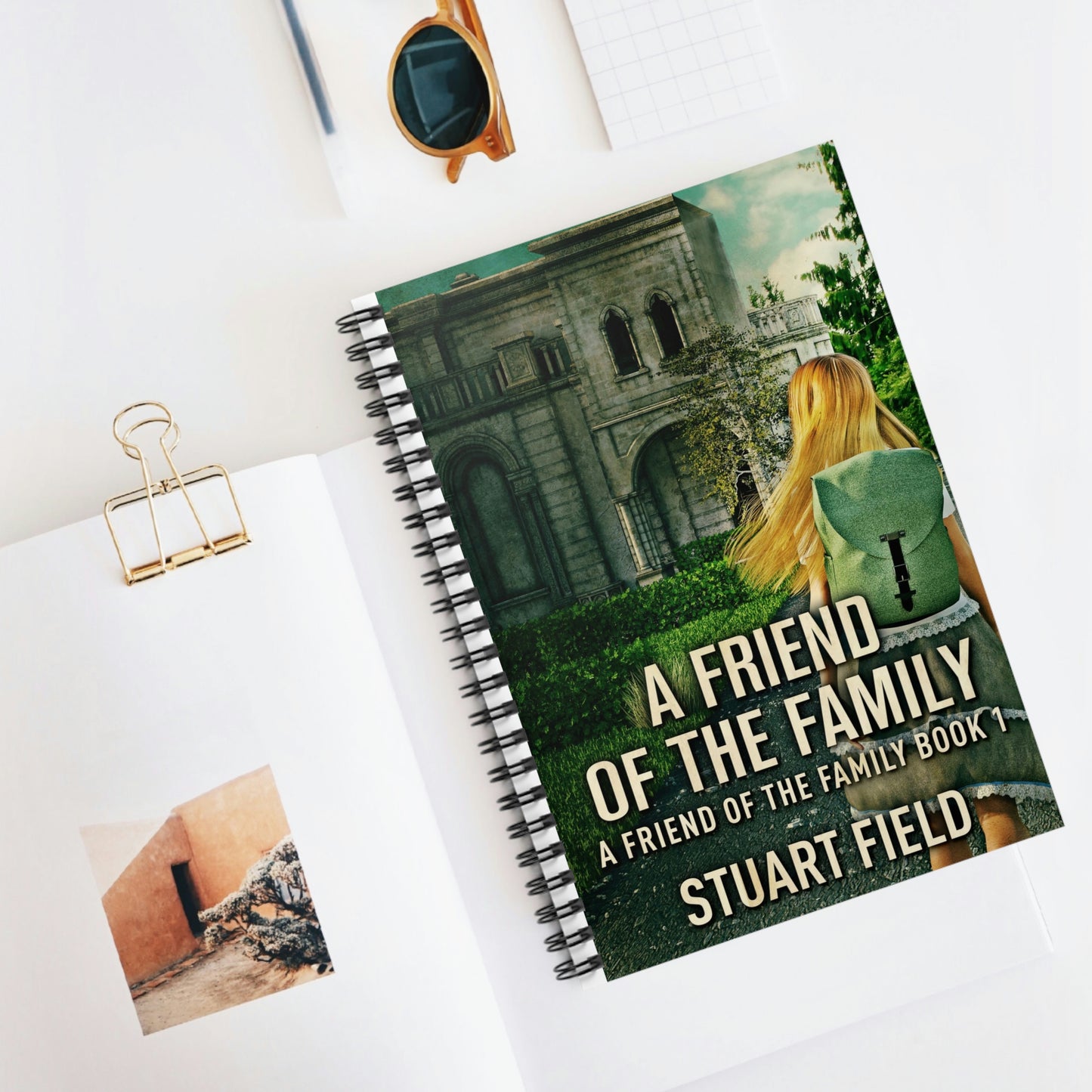 A Friend Of The Family - Spiral Notebook