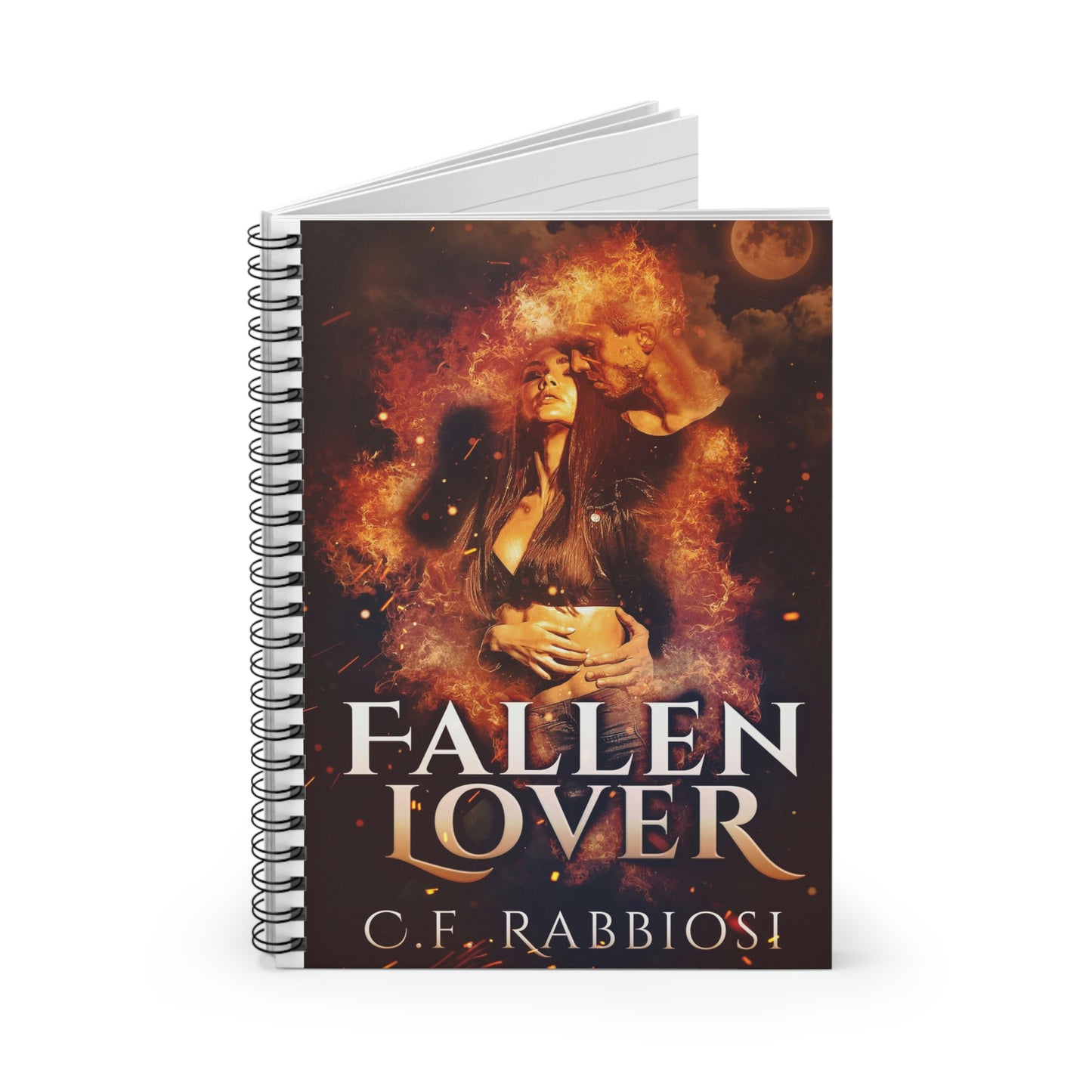 Fallen Lover - Spiral Notebook