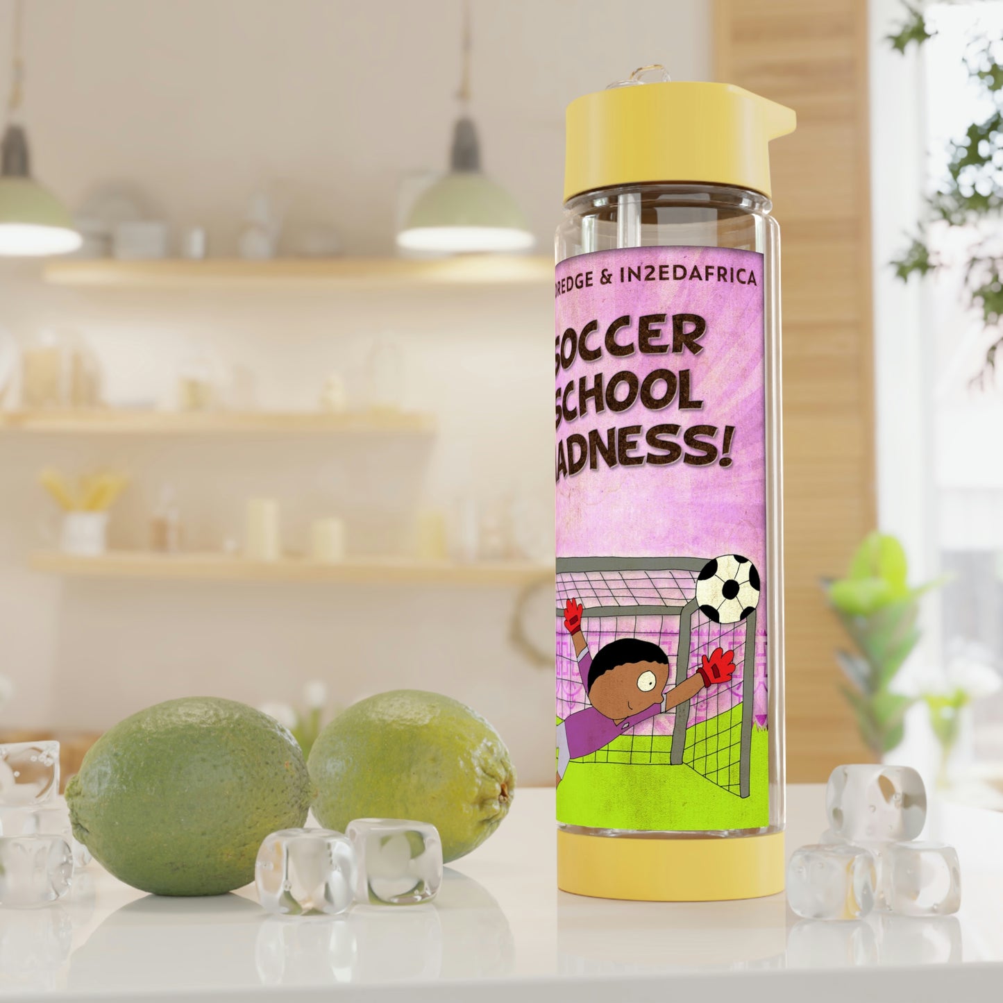 Soccer School Madness! - Infuser Water Bottle