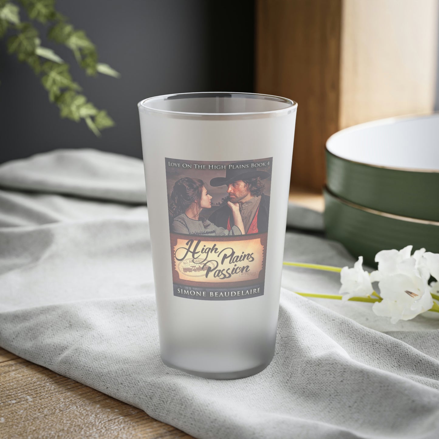 High Plains Passion - Frosted Pint Glass