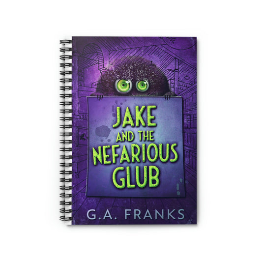 Jake and the Nefarious Glub - Spiral Notebook