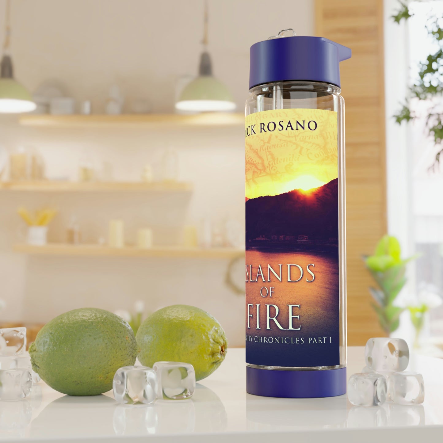 Islands Of Fire - Infuser Water Bottle