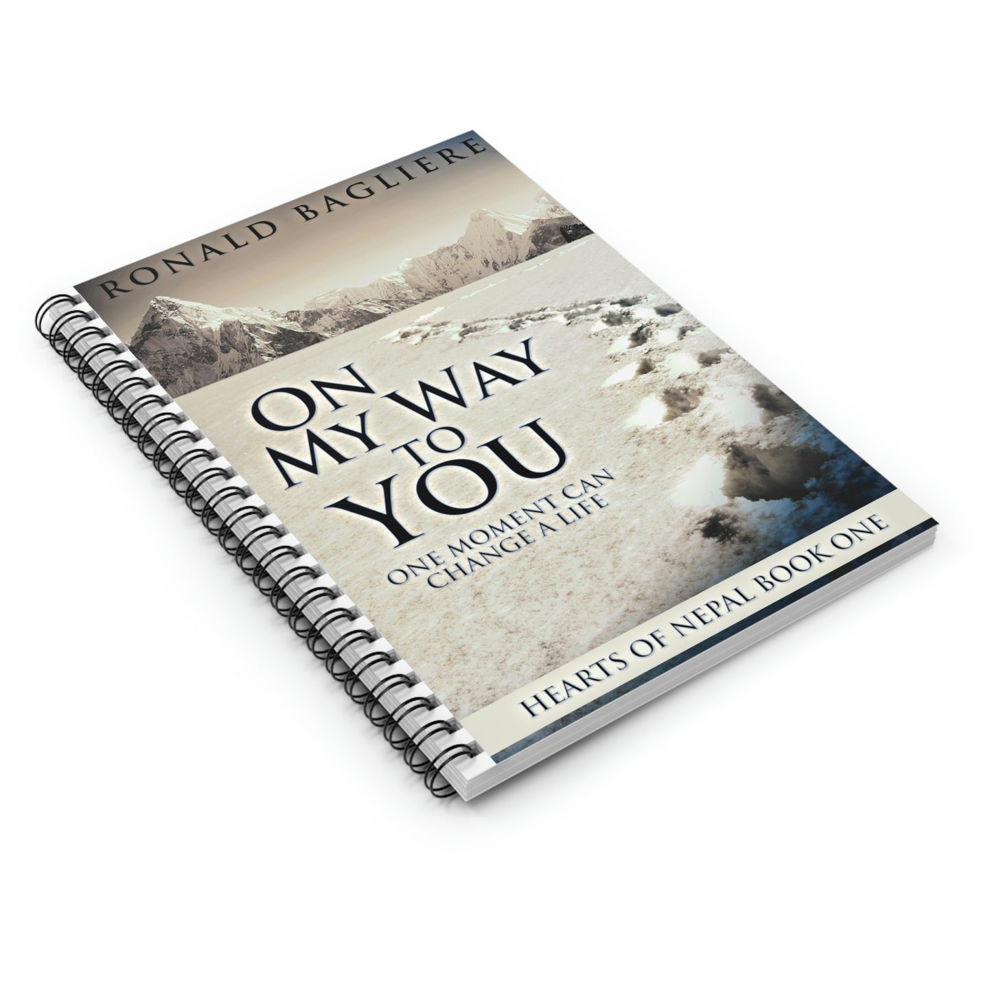 On My Way To You - Spiral Notebook