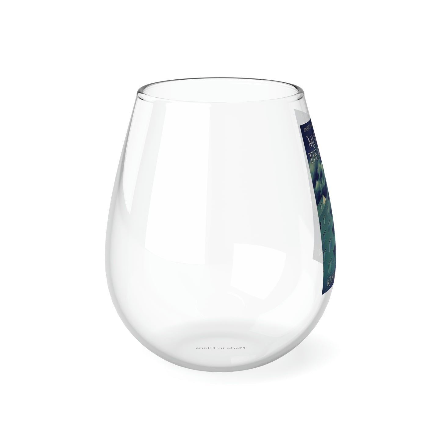 Murder At The Regency - Stemless Wine Glass, 11.75oz