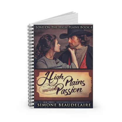 High Plains Passion - Spiral Notebook